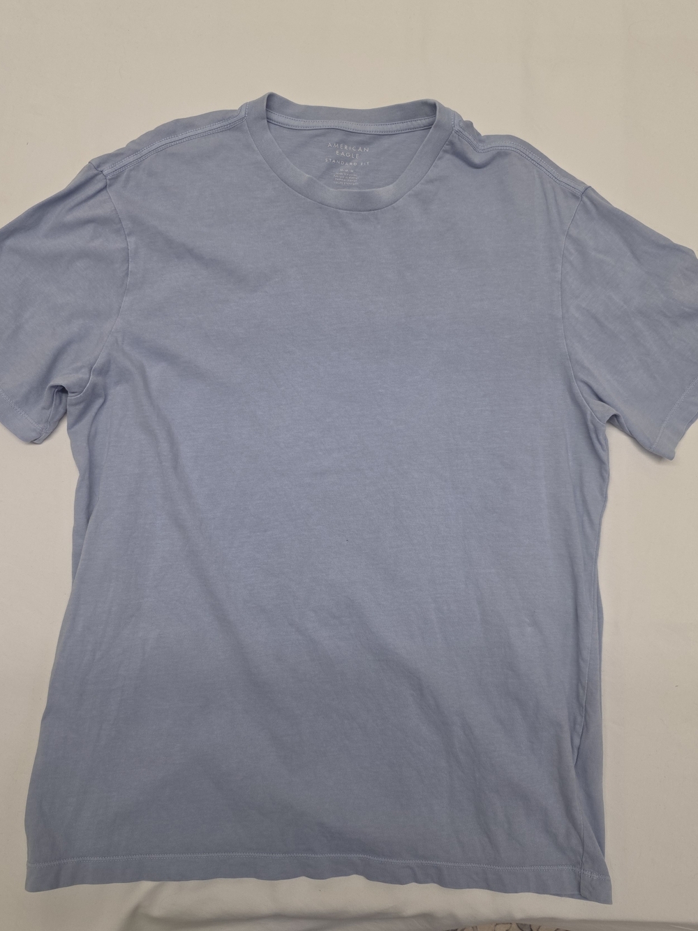 American Eagle Outfitters Light Blue Crewneck Short Sleeve Tee